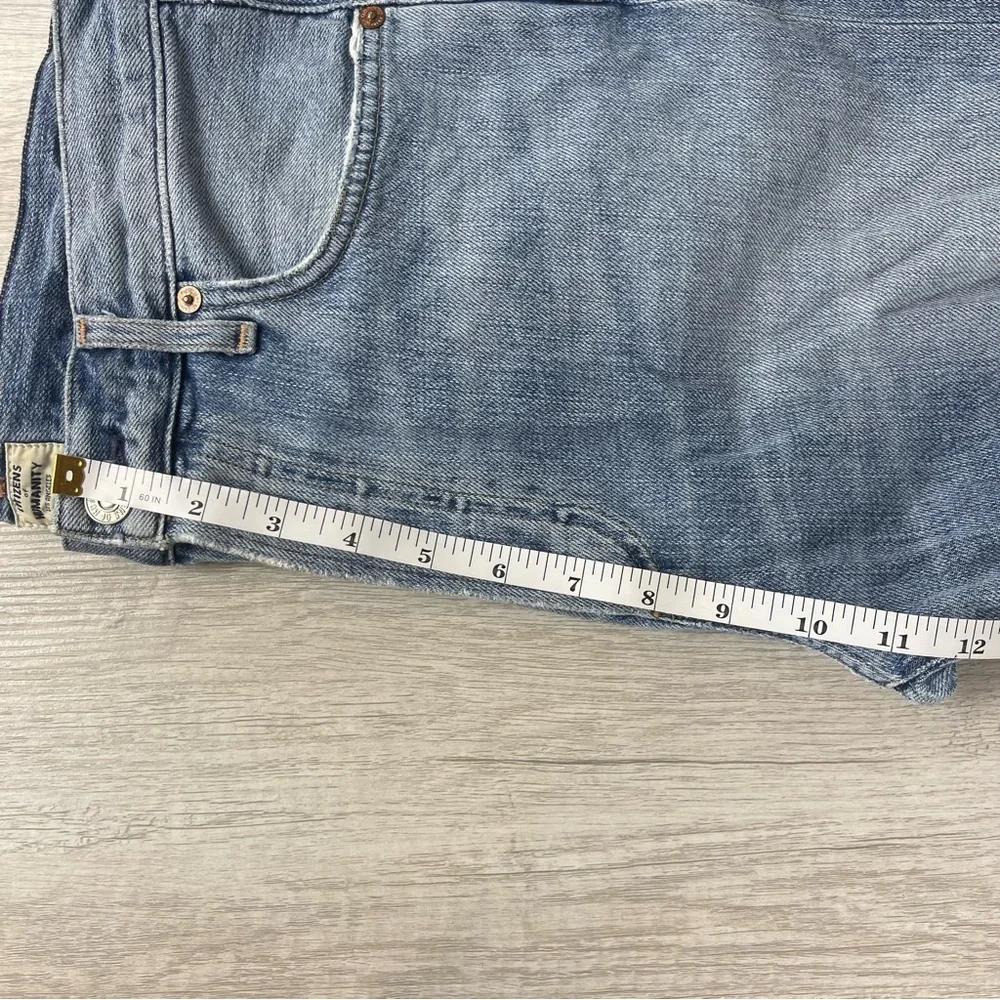 Citizens of Humanity Liya High Rise Classic Fit Crop in Torn, 28 - Picture 13 of 16
